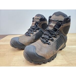 Men's Bates Shock FX Mid Cut Tactical Boot Size 10 E07011 Brown Leather